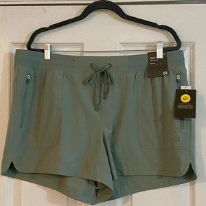 NWT GAP UPF 50+ Hike Pull On Shorts, Olive, XL